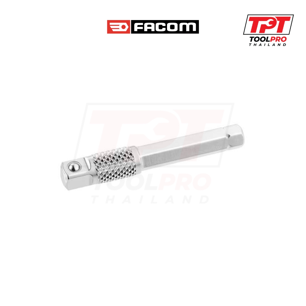 Facom ข้อต่อลูกบล็อก Short Socket Holder for Multibit Ratchet Handle 1/4", 51mm (ATMZ.S)