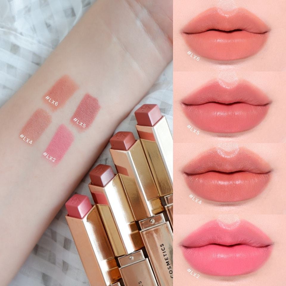 MYCA LURE LUXE COLLECTION LIPSTICK นุ่มชุ่มชื้น บำรุงริมฝีปาก ติดทน เนื้อกึ่งแมท