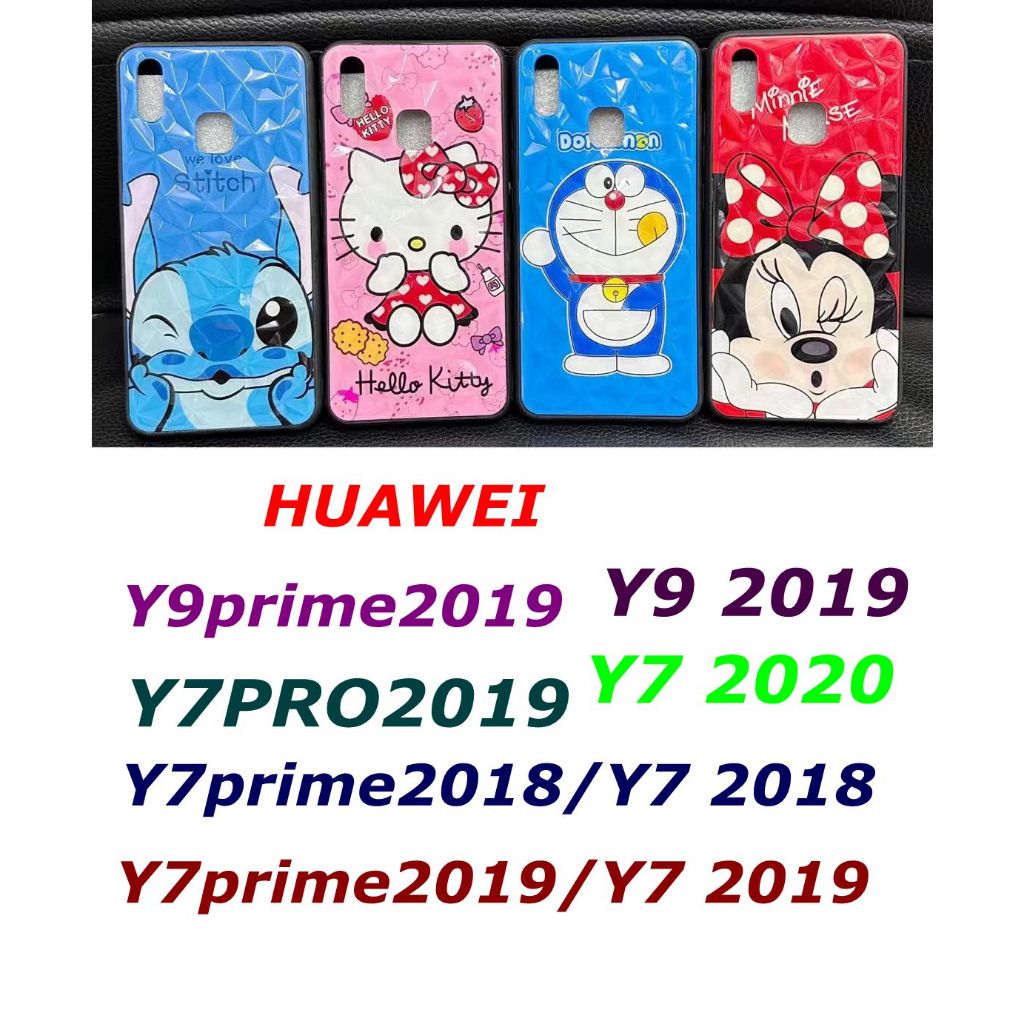เคสโทรศัพท์  ลายการตูน Y7PRO 2019 Y7 2020 Y72019 Y7prime2019 Y9 2019 Y9prime2019