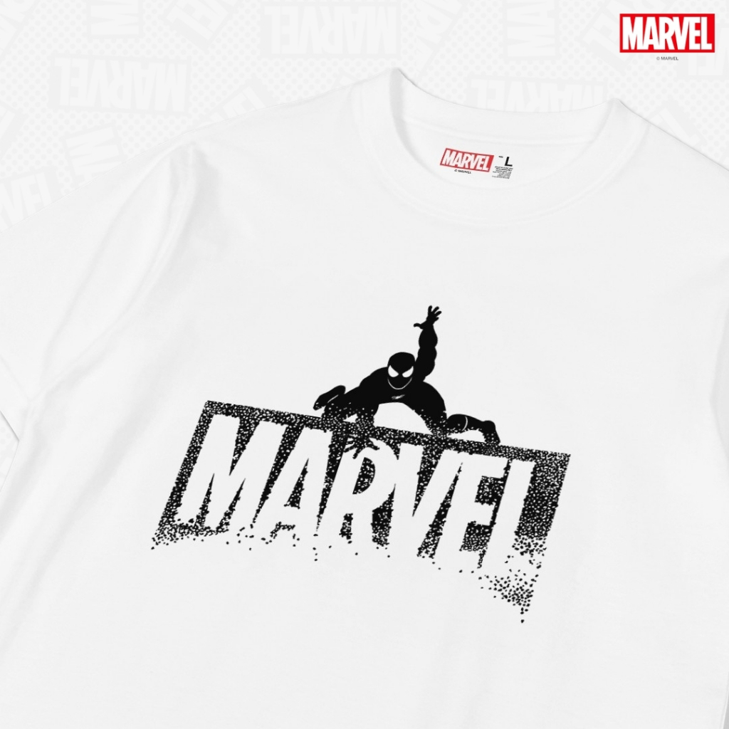 Power 7 Shop เสื้อยืดการ์ตูน ลาย มาร์เวล ลิขสิทธ์แท้ MARVEL COMICS (FM-033) — صورة 5