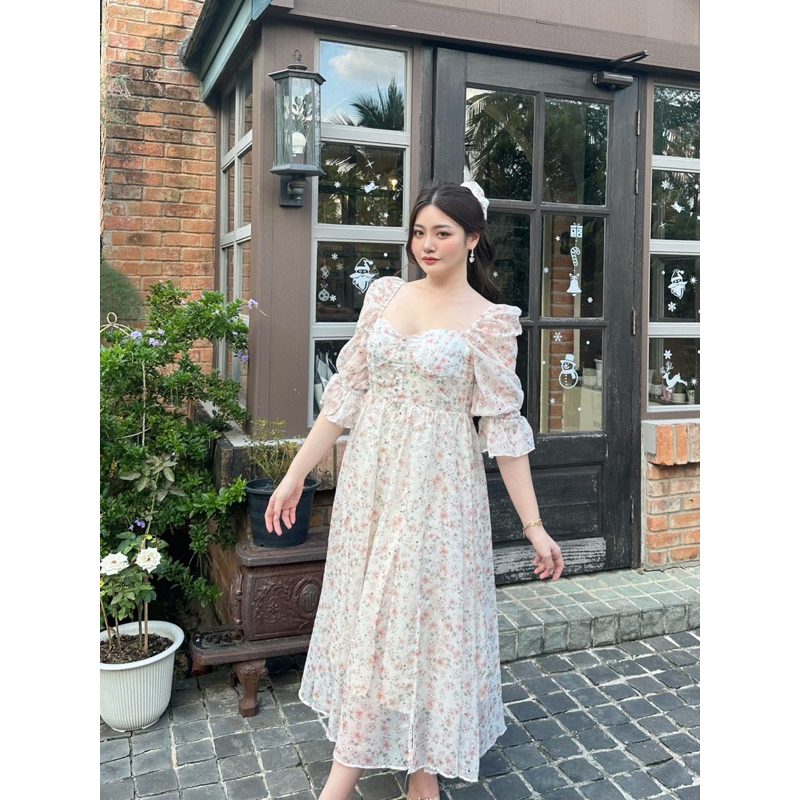 ส่งต่อ เดรสชีฟอง แบรนด์ Calories fashion size XL