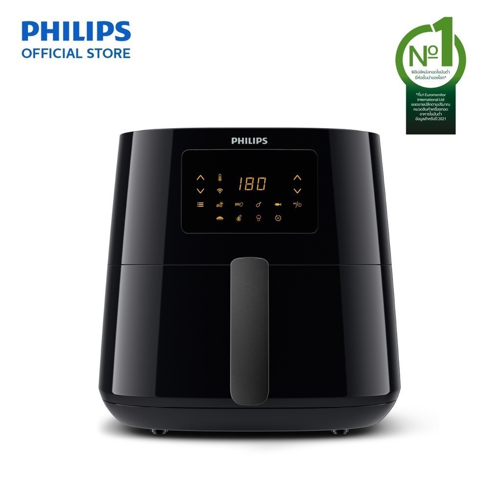 Philips Digital Airfryer XL รุ่น HD9280 Wifi Connected หม้อทอดไร้น้ำมัน 6.2 ลิตร 2000 วัต 14ฟังชั่นใ