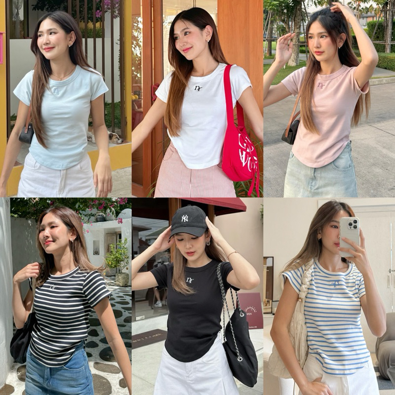 NICHARIS - เสื้อยืด รุ่น Basic Tee มี 10 สี