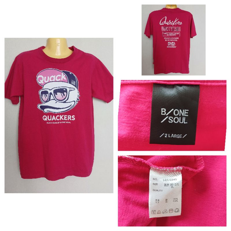 Duck Dude By B One Soul Men Tshirt Size  2L