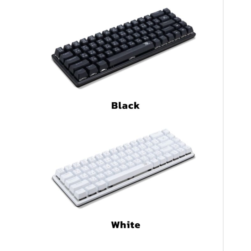 KEYBOARD (คีย์บอร์ด) NUBWO X68 KRUEGER  MINI