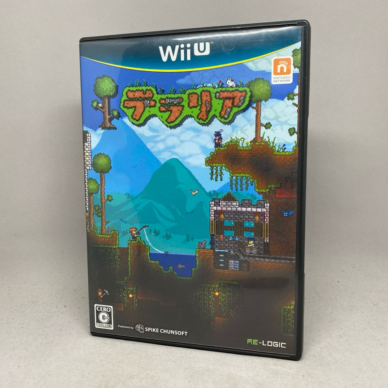 (JP) Terraria | Nintendo Wii U | Original Japan | Japanese ภาษาญี่ปุ่น | ใช้งานปกติ