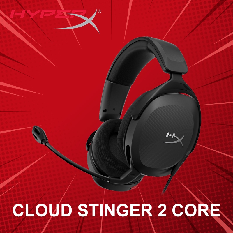 หูฟังเกมมิ่ง HyperX รุ่น Cloud Stinger 2 Core ประกันศูนย์ 2 ปี