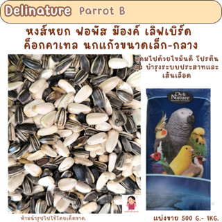 Parrot B (แบ่งขาย 500g.-1kg.) สำหรับนกแก้วขนาดเล็ก-กลาง แฮมส…