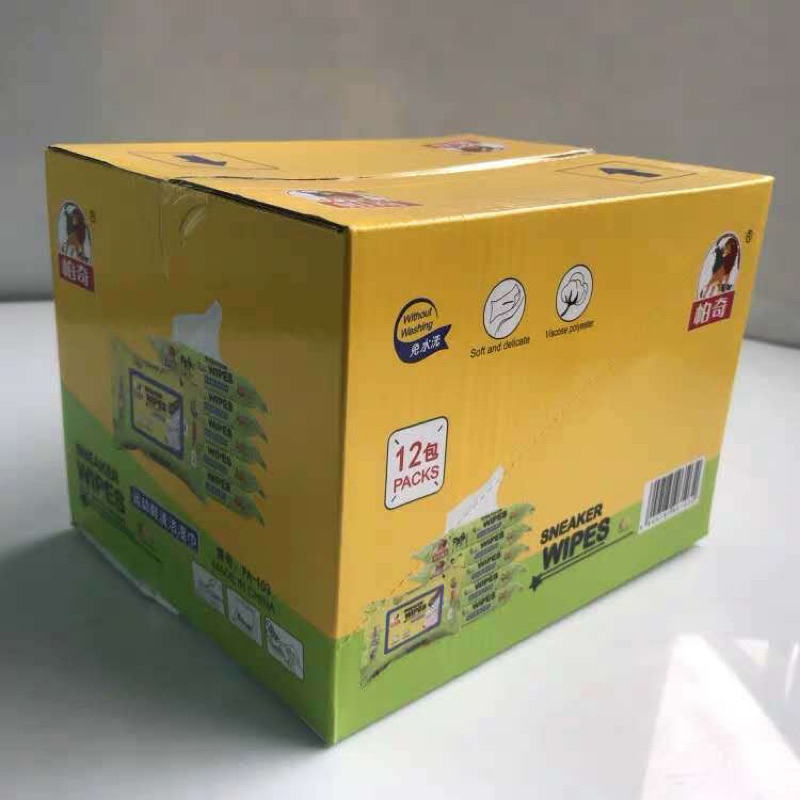 Sneaker wipes  ผ้าเช็ดทำความสะอาดรองเท้า #ผ้าเช็ดรองเท้า - รูปที่ 2