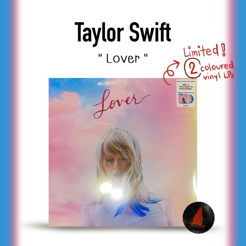 แผ่นเสียง Taylor Swift Lover Vinyl