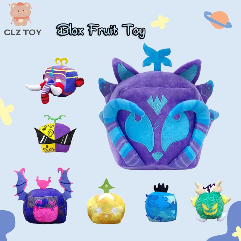 CLZ🌟Blox Fruits🌟ตุ๊กตาของเล่น รูปผลไม้ปีศาจน่ารัก ขนาด 13 ซม. เหมาะกับของขวัญ สําหรับเด็ก ตุ๊กตาของเล่น ของขวัญวันเกิด