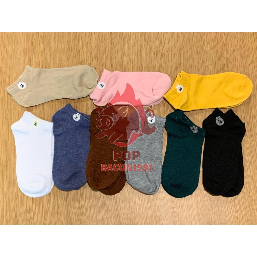 ถุงเท้ากระต่าย ถุงเท้าข้อสั้น ลายกระต่าย ใส่แล้วไม่หลุดง่าย ทนทาน บางเบาและเย็นสบาย 🌺 pb99