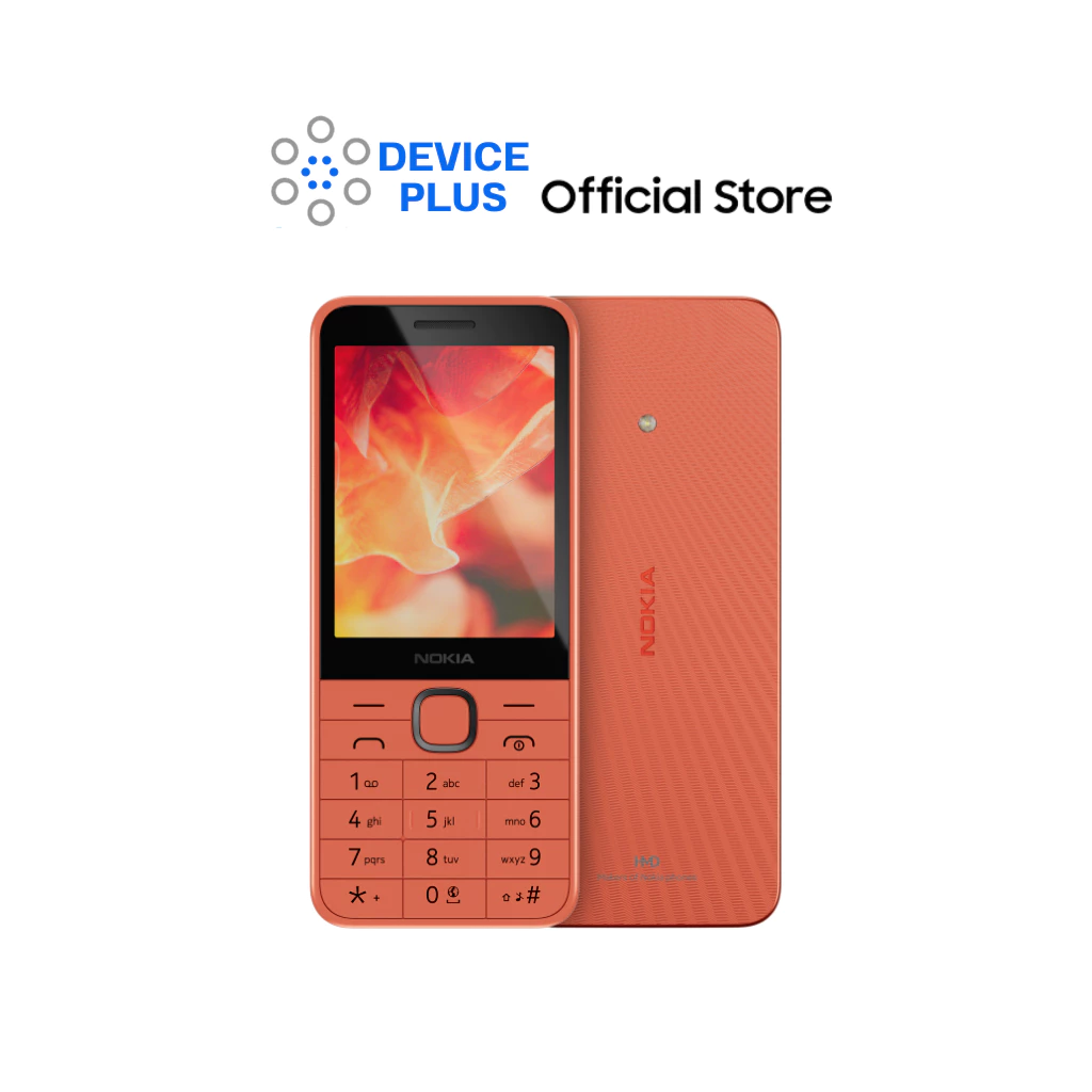 Nokia 215 4G (2024) โทรศัพท์มือถือปุ่มกด 2 ซิม พร้อมวิทยุ FM (รับประกันศูนย์ไทย 1 ปี)