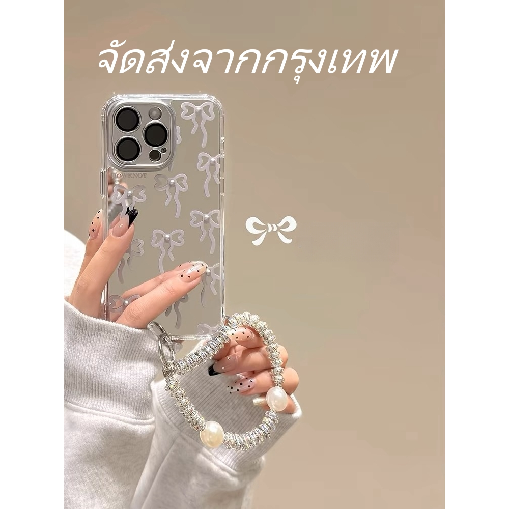 ส่งจากไทยใน24ชม. เคสไอโฟน 15 14 13 12 11 Pro Max เคส for iPhone 15 หูกระต่าย พกง่ายๆ การป้องกันการตก Case