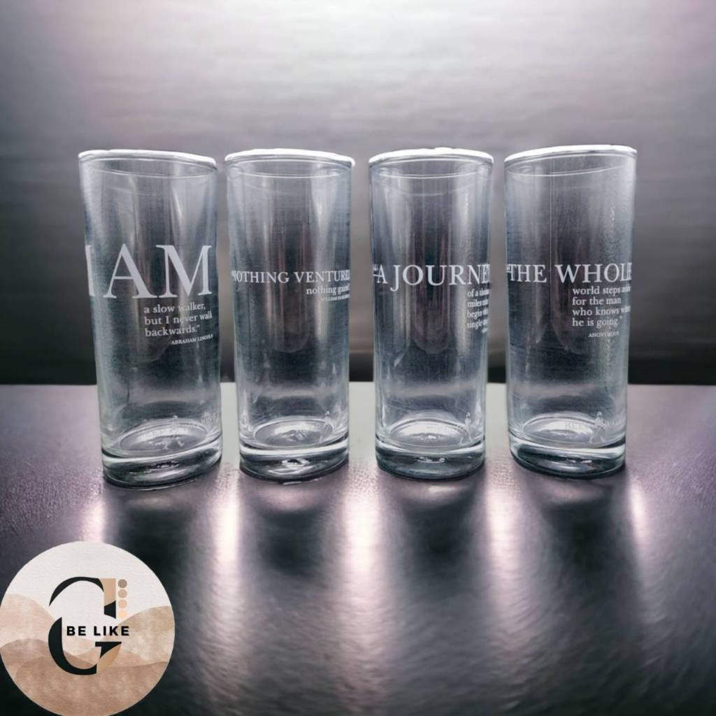 แก้ว Johnie Walker Box Set 4ใบ ของแท้