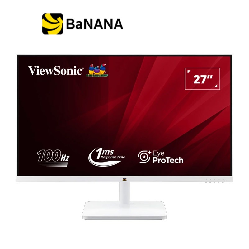 จอมอนิเตอร์ VIEWSONIC VA2732-H-W (IPS 100Hz) by Banana IT