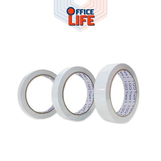 QQ Tape (คิวคิวเทป) เทปเยื่อ เทปกาวสองหน้า ขนาด 12 / 18 / 24…