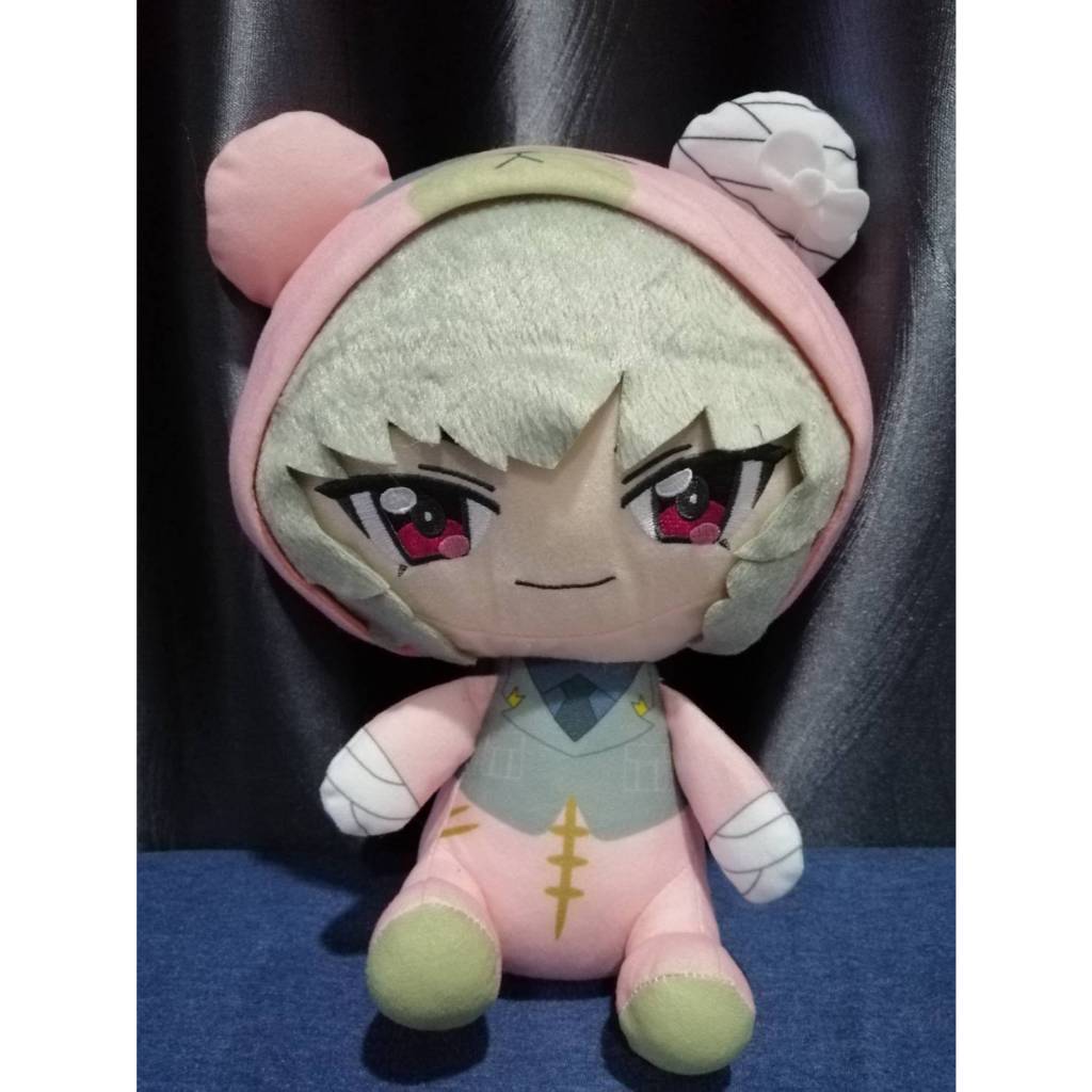 ตุ๊กตาอนิเมะ Girl und panzer Boko ขนาด 10 นิ้ว ป้ายผ้า,ป้ายห้อย Banpresto งานญี่ปุ่นแท้มือสอง สภาพดี