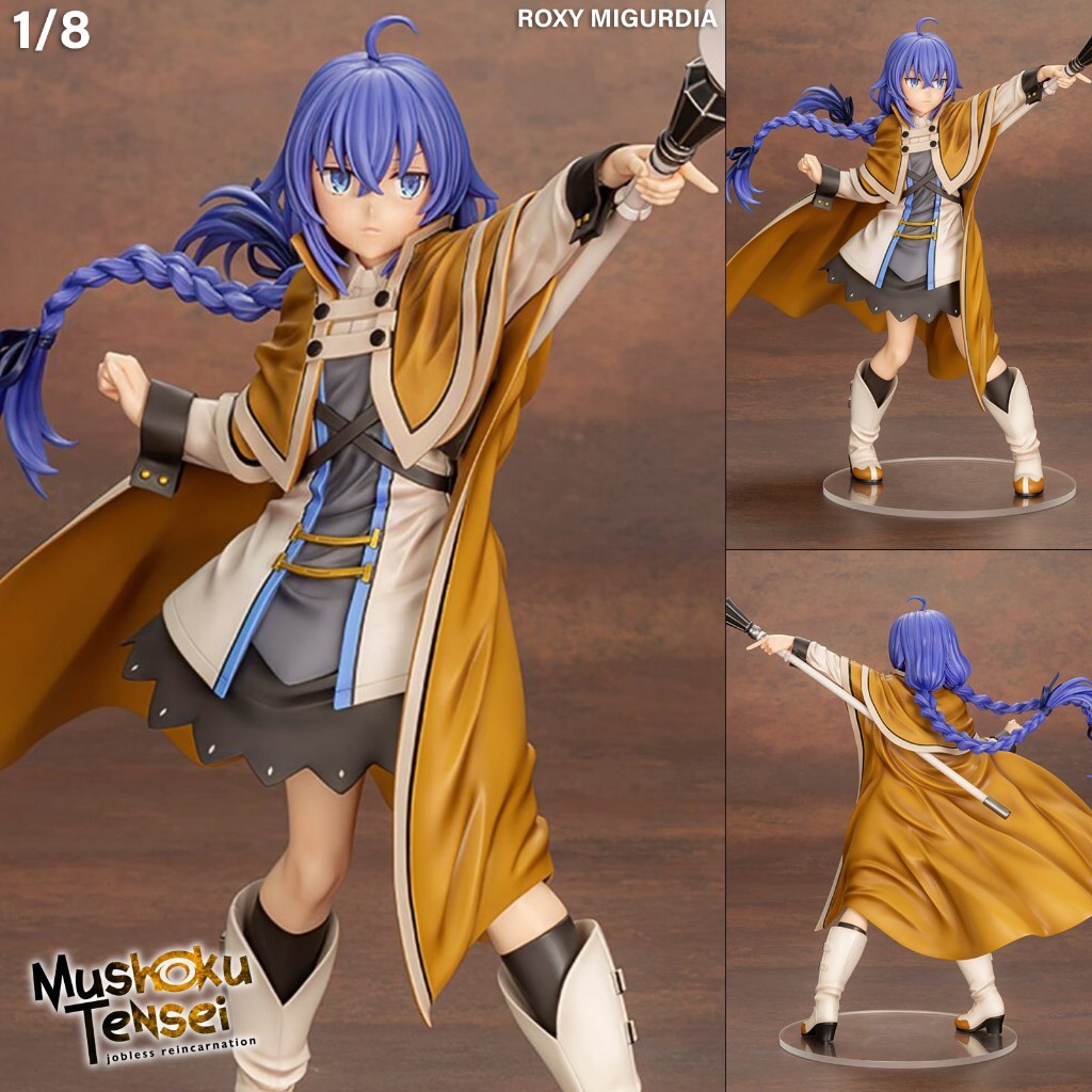 Figure ฟิกเกอร์ Mushoku Tensei Isekai Ittara Honki dasu เกิดชาตินี้พี่ต้องเทพ Roxy Migurdia ร็อกซี่ มิกูร์เดีย 1/8 Model