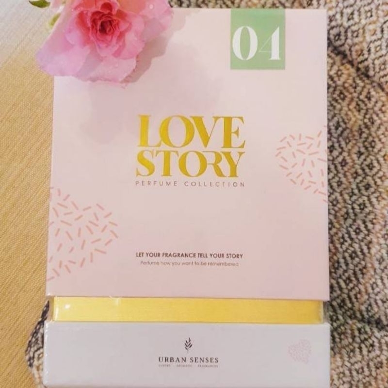 [ของแท้] น้ำหอมผู้หญิง Urban Senses Love Story Perfume Collection - 01 Slow Dance 50 ml.