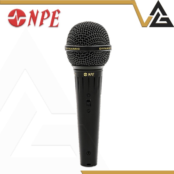 NPE DM-707 ไมค์สาย ไดนามิก เหมาะใช้พูดสัมมนา ร้องเพลง เสียงดี ไมโครโฟน Vocal Dynamic Microphone