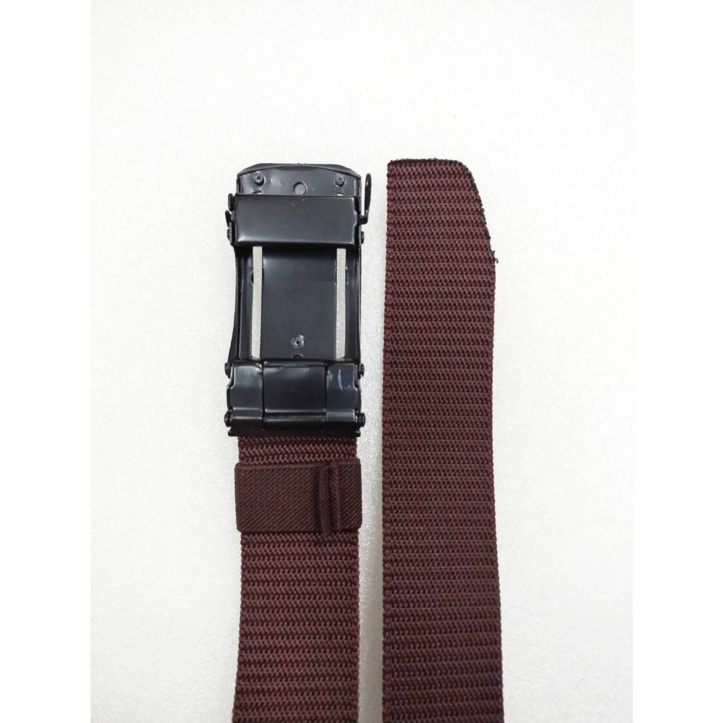 【พร้อมส่ง】เข็มขัดไนล่อนหัวล็อคอัตโนมัติ เข็มขัดผู้ชาย **หัวคละลาย** (ZB306) ราคา ถูกที่สุด ดีลบีเคเค แกลเลอรีภาพที่ 2