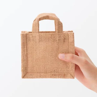 MUJI มูจิ ♥️ กระเป๋าปอกระเจา กระเป๋าผ้า แข็งแรง ทนทาน Jute my Bag มีขนาด mini A6 B5 A4 A3