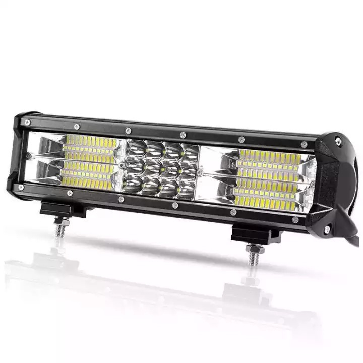 FS เเพค1ชิ้น All New ไฟสปอร์ตไลท์รถยนต์ 180W ไฟหน้ารถ ไฟช่วยตัดหมอก LED SPOT BEAM US เเสงขาว 12V-24V