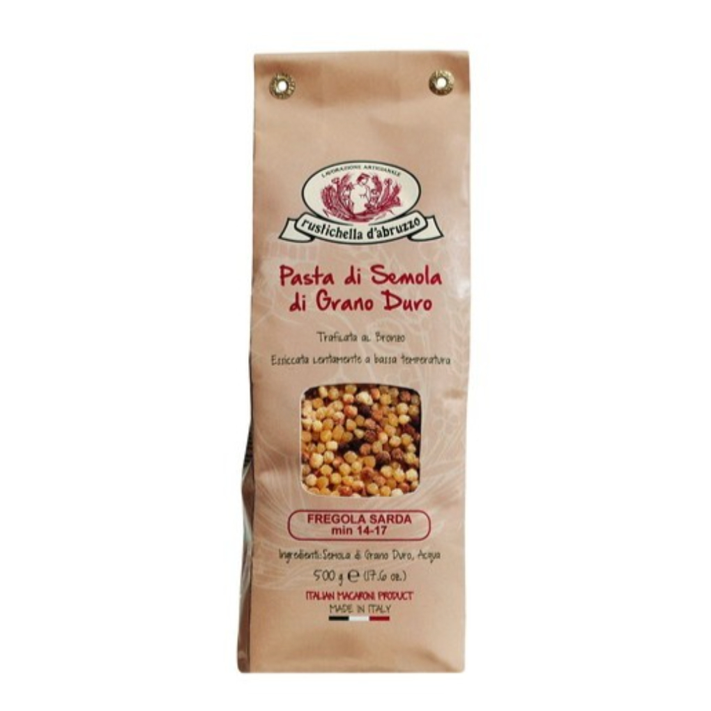 PASTA CLASSICA FREGOLA SARDA 500G (tostata) เฟรโกล่า ซาร์ด้า