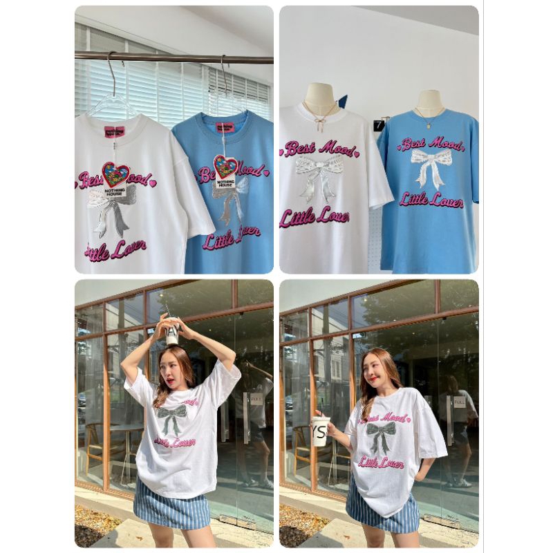 NOTHING HOUSE🏡เสื้อยืดลายโบว์