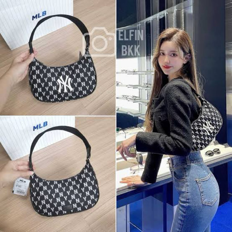 พร้อมส่ง MBL กระเป๋าทรงพอช แถมหมวก1ใบ