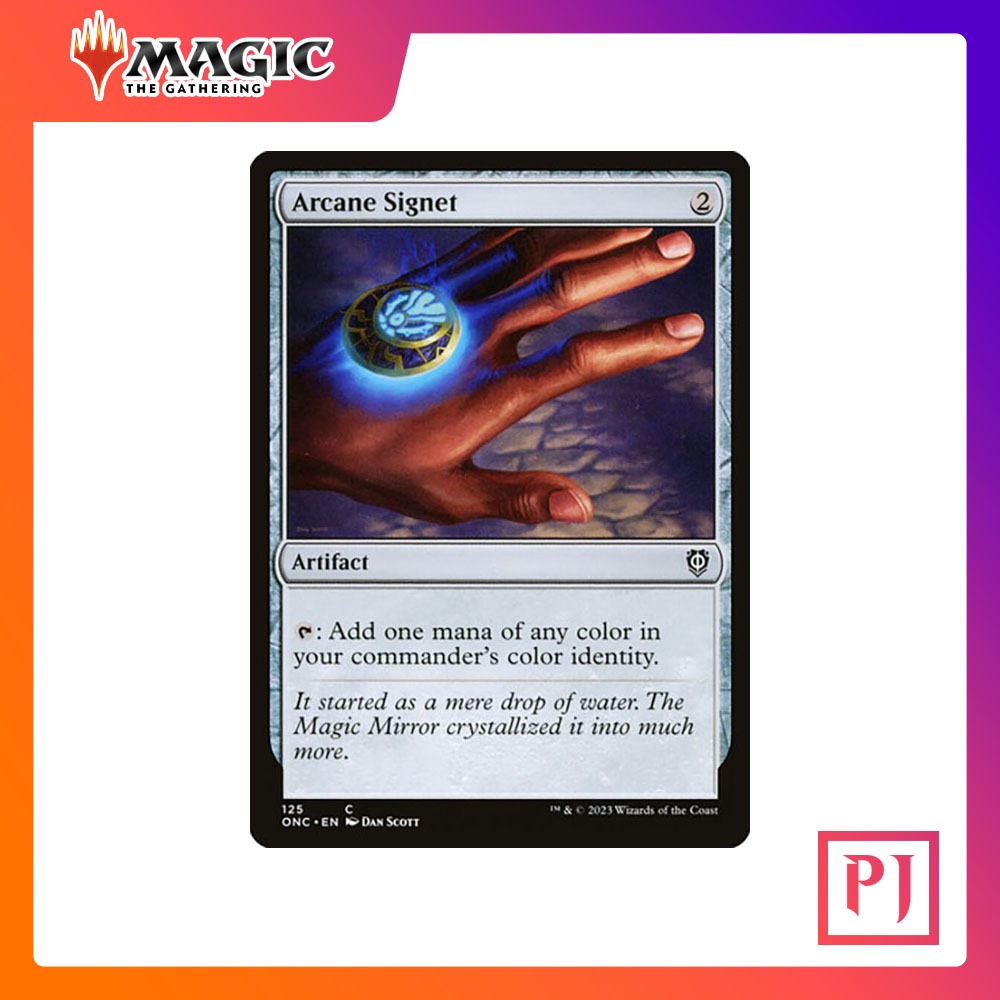 [MTG] Arcane Signet [ONC] [ARTIFACT] [COMMON] [NORMAL] [ENG] (การ์ดเมจิค / Magic the Gathering)