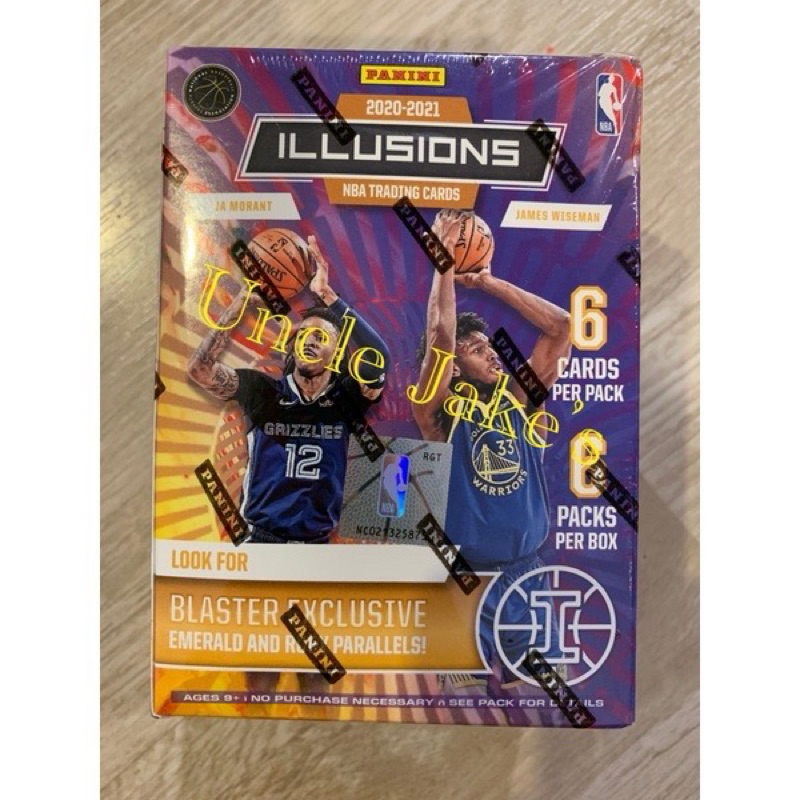 2020-21 Panini illusions NBA Basketball Blaster Box (36 cards)(NBA)