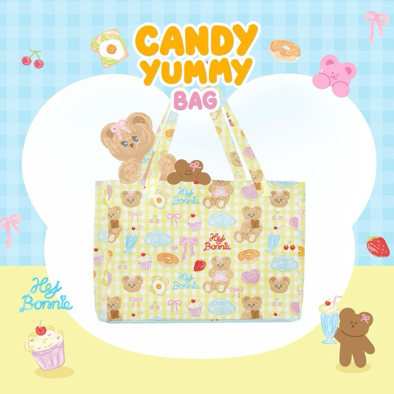 Bonnie Bag 🤍🧸🥑🍓🍊🍒( Candy Yummy ) |  HejBonnie Bag  #เดอะแบก💗 #HejBonnie  #CandyYummyBonnieBag