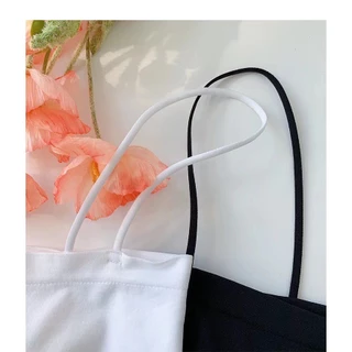 [ส่งจากไทย] 𝑩𝒓𝒂𝑩𝒓𝒂𝑩𝒓𝒂 #bra-267 บราสายเดี่ยว มีฟองน้ำในตัว สีพื้น ผ้าดี
