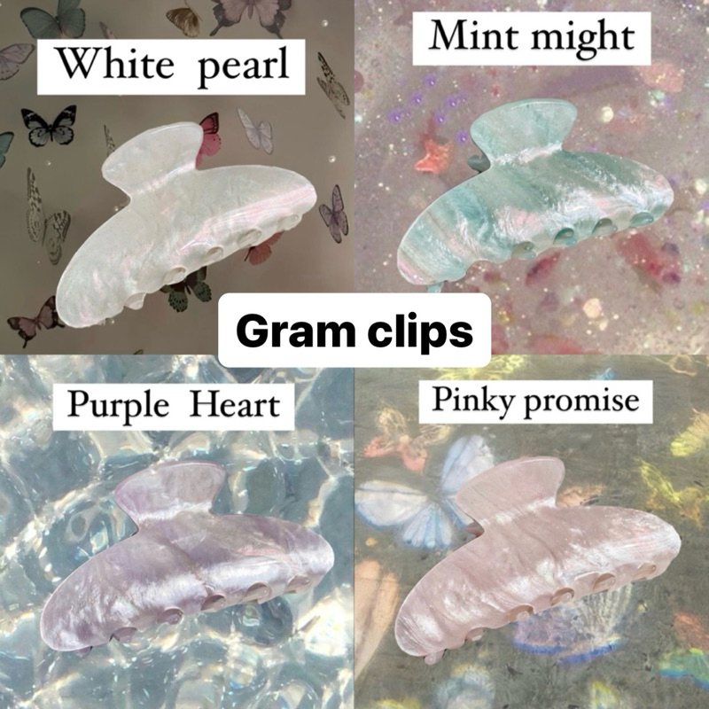จัดส่งเร็ว1-2วันถึง Hair clips หินอ่อน 9cm (แข็งแรง ทนทาน งานนำเข้าเอง พร้อมส่ง)