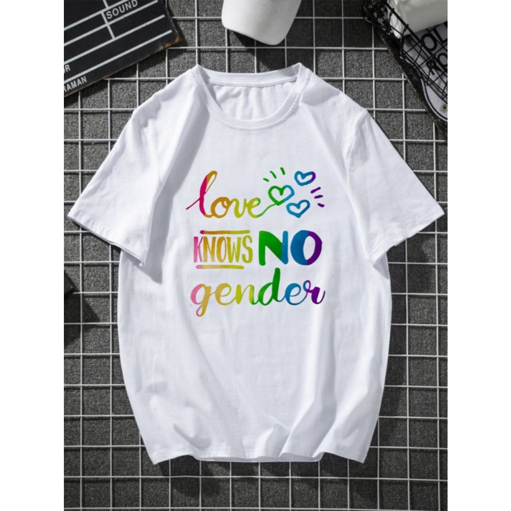 เสื้อยืด pride month LGBTQ 7  แบรนด์ IDEA T-SHIRTS ผ้า Cotton Comb 30
