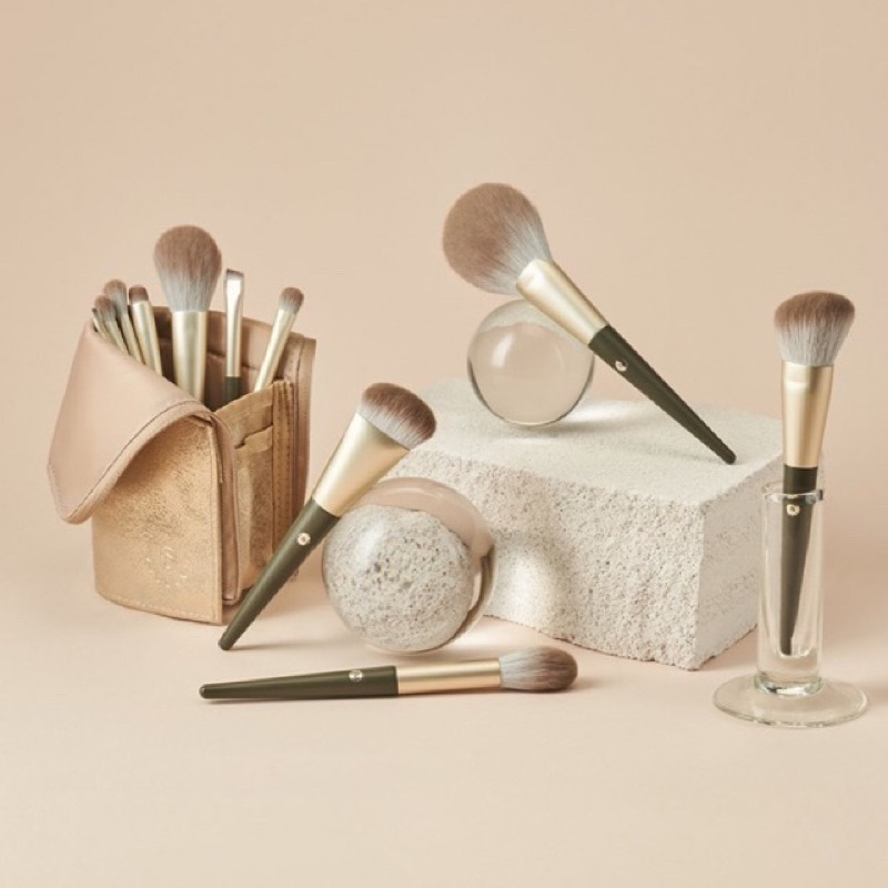 🌷Warm & Gray Brush เซ็ทแปรงแต่งหน้า Supermom Warm and Gray Brush Set แปรงขนสังเคราะห์