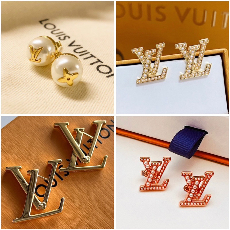 ต่างหูLV งานสวย งานคุณภาพVIP งานเทียบงานสวยเป๊ะ ส่งจากไทย🇹🇭