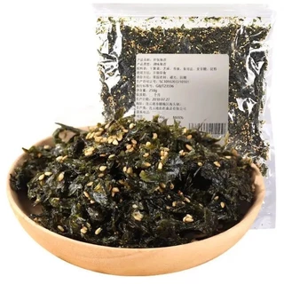 สาหร่ายเส้นปรุงรส พร้อมรับประทานสำหรับเด็ก 250g 芝麻拌饭海苔碎袋