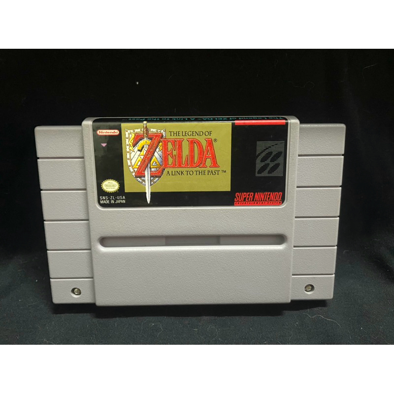 ตลับเกมส์ Super Nintendo Game : The Legend Of Zelda A Link To The Past : SNES Game