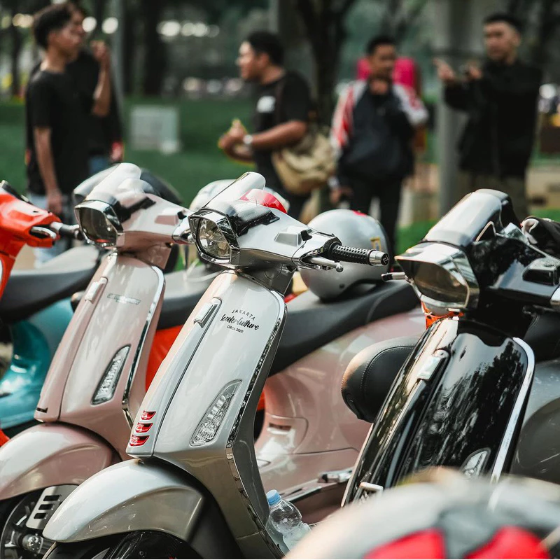 ชิลด์หน้า Sectbill สำหรับ Vespa Sprint / Primavera / GTS / LX125 / S125 thumbnail 6