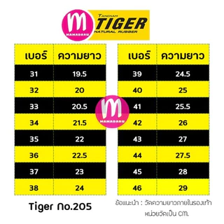 รองเท้าผ้าใบ Tiger 205 พื้นเขียว รองเท้านักเรียน น้ำตาล/ขาว/ดำ ผ้าใบไทเกอร์