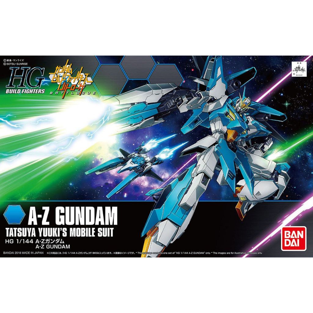 HGBF 1/144 A-Z Gundam BANDAI