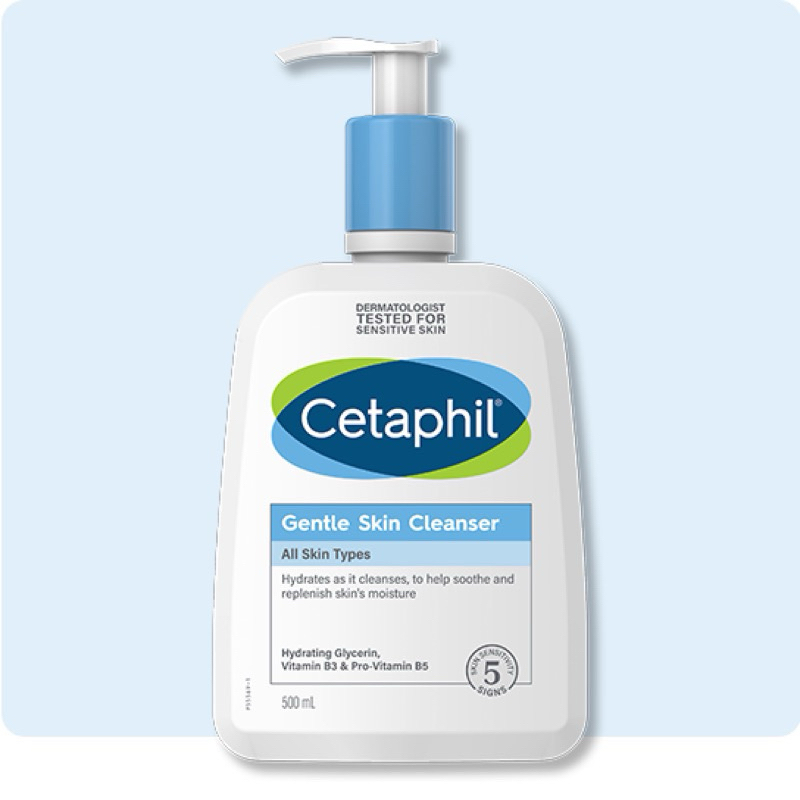 [Exp:04/26] Cetaphil Gentle Skin Cleanser 500ML เซตาฟิล ผลิตภัณฑ์ทำความสะอาดผิวสูตรอ่อนโยน