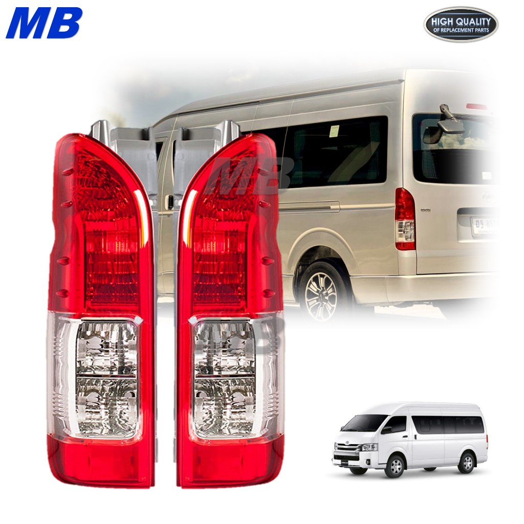 ไฟท้าย คอมมูเตอร์ commuter hiace รถตู้ 2005 2007 2009 2011 2013 2014 2016 2018 ลายปี 2014 งานดี *TW-2014*
