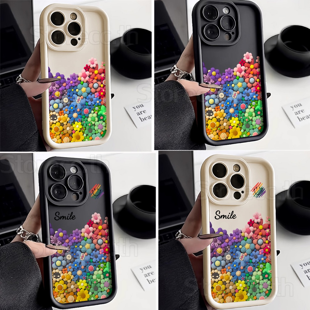 เคสไอโฟน 11 น่ารัก TPU สำหรับfor iPhone 11 13 14 12 15 Pro Max 7 8 XR XS 7Plus 8Plus 15 Plus