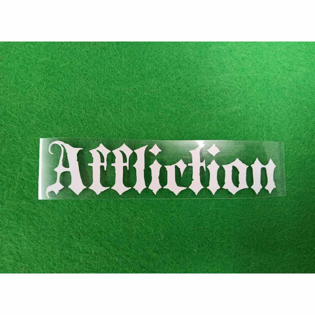 ตัวรีด Affliction กว้าง  12.5 x 3 Cm.   รีดได้ทุกเนื้อผ้า