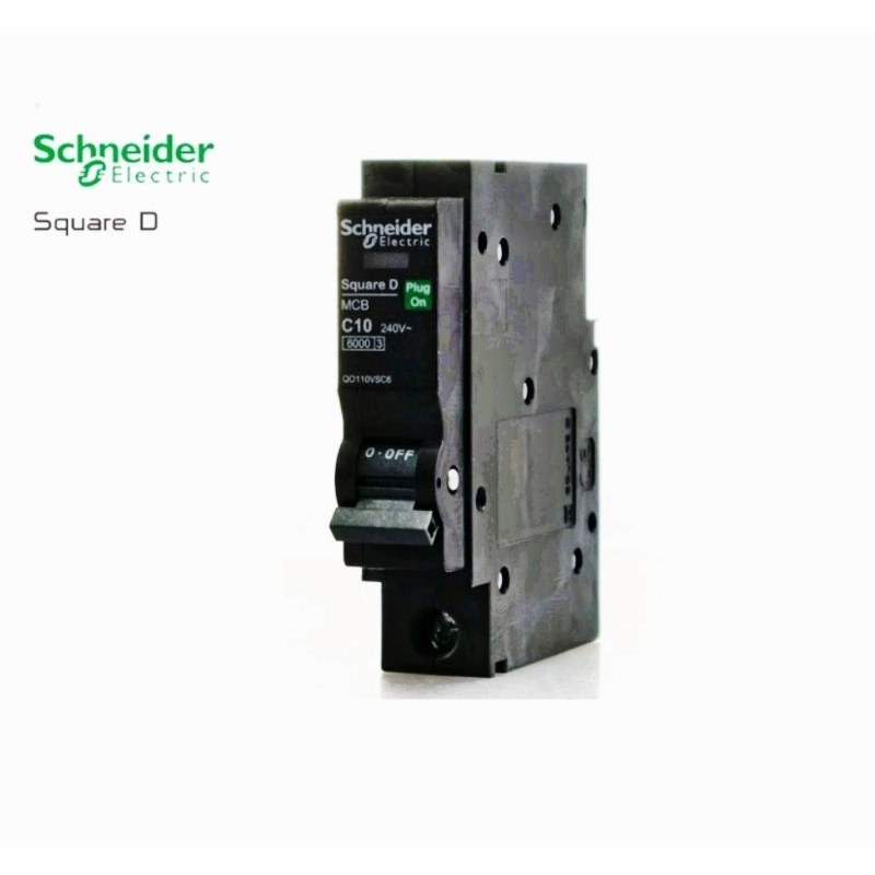 Scheider เบรกเกอร์ลูกย่อยรุ่น QOvs ขนาด 1 Pole ของแท้100%