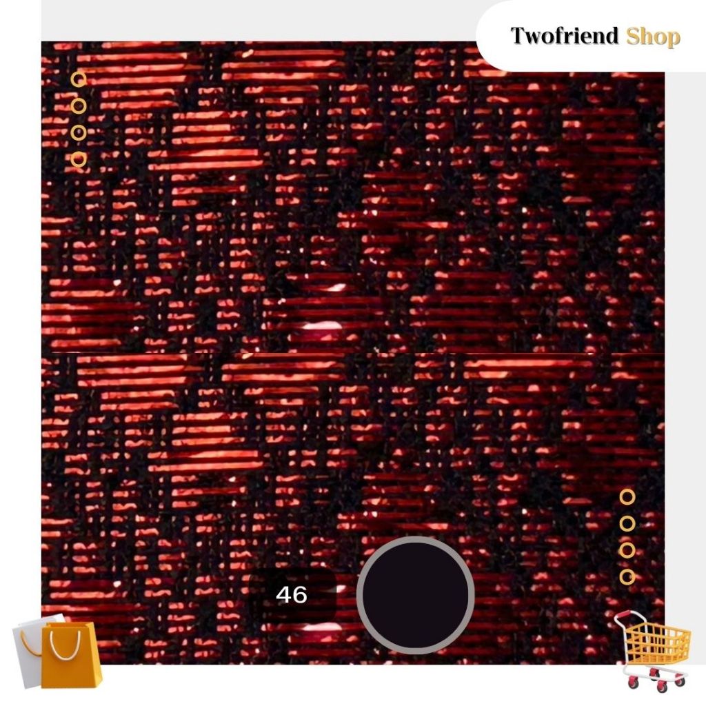 ผ้าตาดลาย ดิ้นเงินดิ้นทอง เนื้อเกรดดี หน้ากว้าง 45 นิ้ว ขายเป็นเมตร - รูปที่ 3